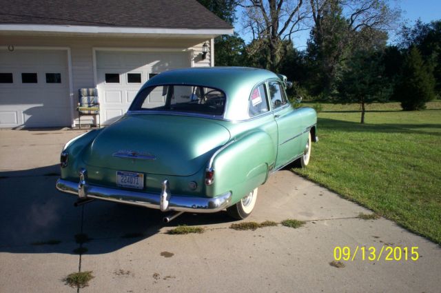 1951 lt  spring Green Chevrolet Other Sedan