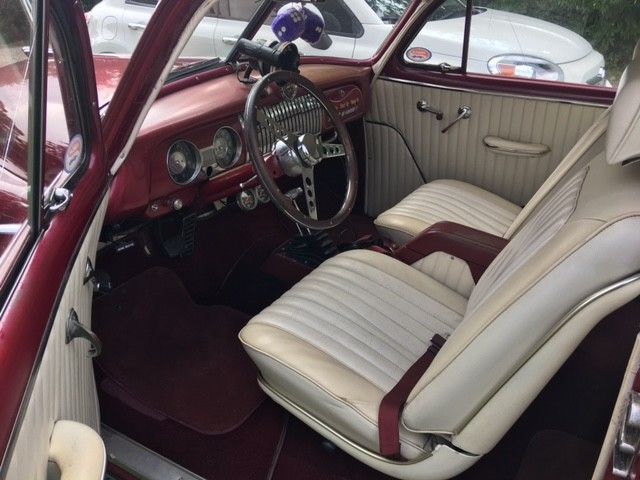 1951 Burgundy Chevrolet chevrolet deluxe Coupe