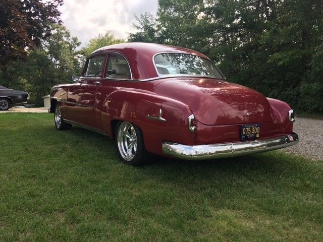 1951 Burgundy Chevrolet chevrolet deluxe Coupe