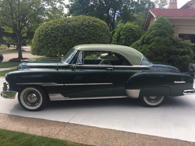 1951 Green Chevrolet Bel Air