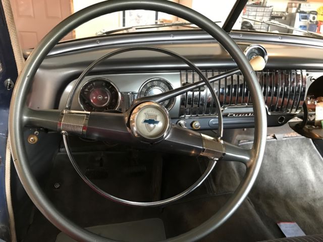 1951 Blue Chevrolet Fleetline