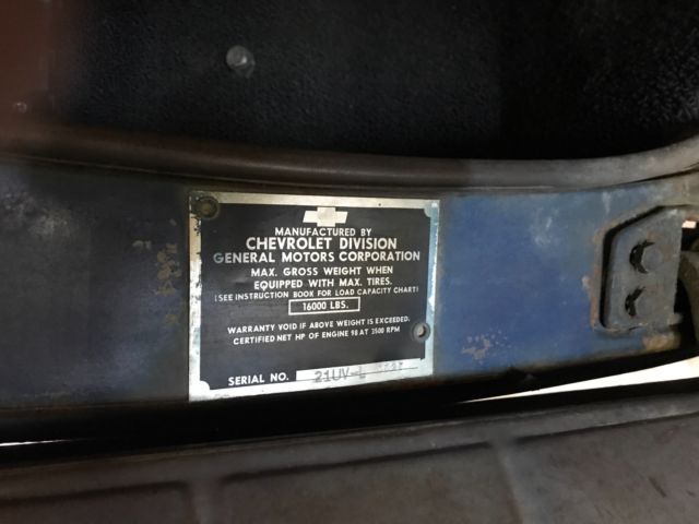 1951 Blue Chevrolet Other Pickups Pickup