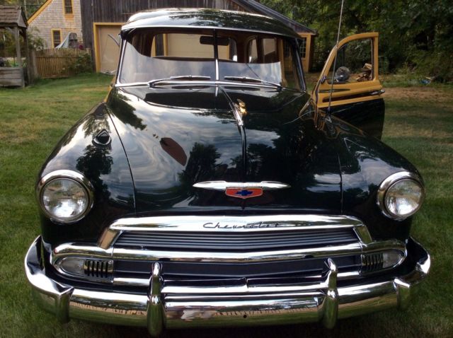 1951 Red Chevrolet Bel Air/150/210 Wagon