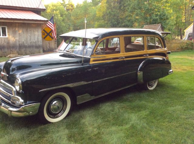 1951 Red Chevrolet Bel Air/150/210 Wagon