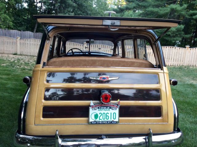 1951 Red Chevrolet Bel Air/150/210 Wagon