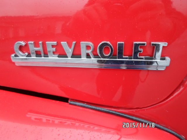 1951 Red Chevrolet Other Pickups