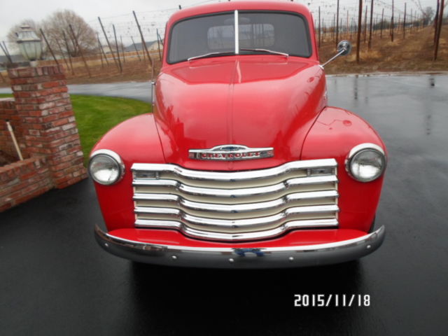 1951 Red Chevrolet Other Pickups