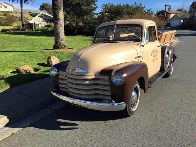1951 Two tone brown /beige Chevrolet Other Pickups