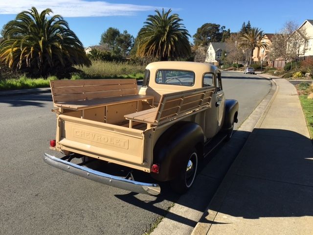 1951 Two tone brown /beige Chevrolet Other Pickups