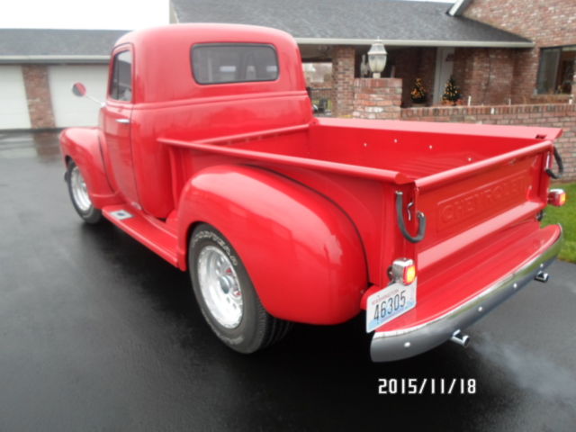1951 Red Chevrolet Other Pickups