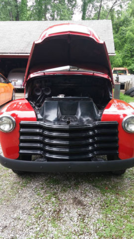 1951 red Chevrolet Other
