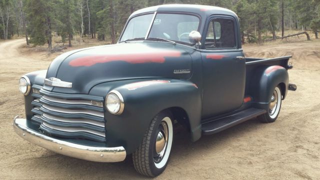 1951 Green Chevrolet Other Pickups Standard Cab Pickup