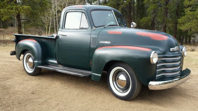 1951 Green Chevrolet Other Pickups Standard Cab Pickup