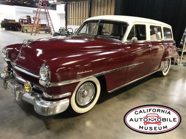 1951 Red Chrysler Town & Country --
