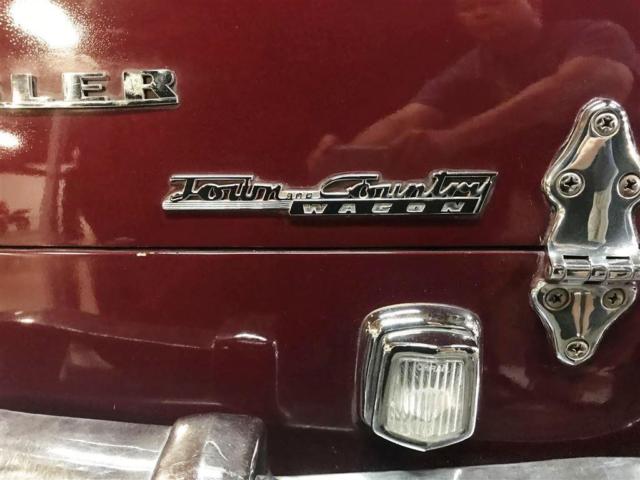 1951 Red Chrysler Town & Country --