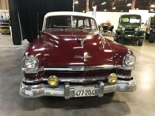 1951 Red Chrysler Town & Country --