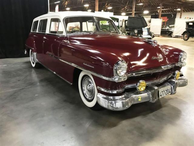 1951 Red Chrysler Town & Country --