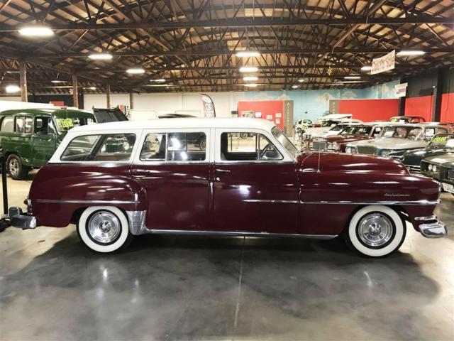 1951 Red Chrysler Town & Country --