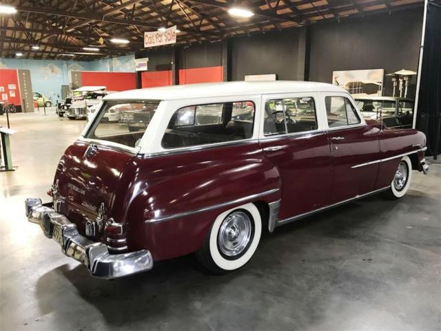 1951 Red Chrysler Town & Country --