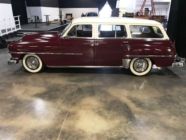 1951 Red Chrysler Town & Country --