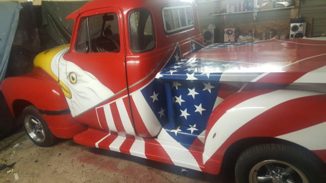 1951 Red Chevrolet Other Pickups 5 window