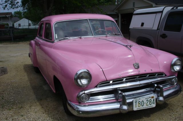 1951 pink Dodge Other Sedan