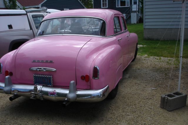 1951 pink Dodge Other Sedan