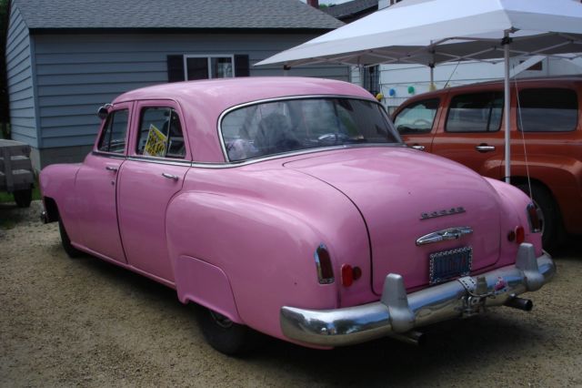 1951 pink Dodge Other Sedan