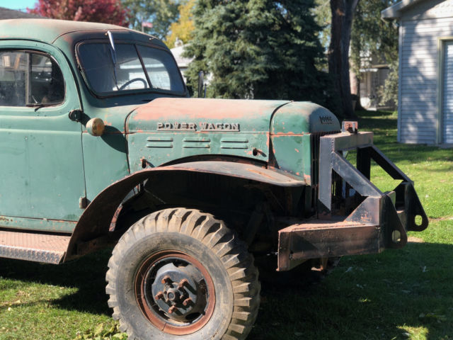 1951 Green Dodge Power Wagon