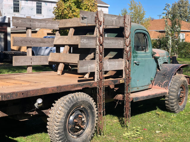 1951 Green Dodge Power Wagon