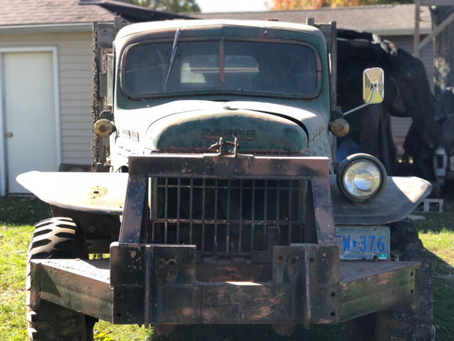 1951 Green Dodge Power Wagon