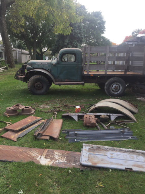 1951 Green Dodge Power Wagon