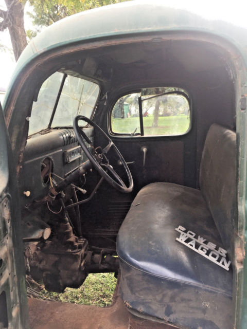 1951 Green Dodge Power Wagon