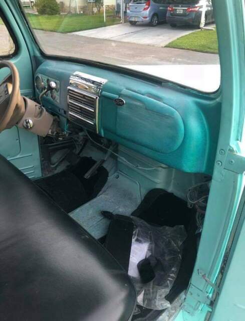 1951 Blue Ford F-100 Standard Cab Pickup