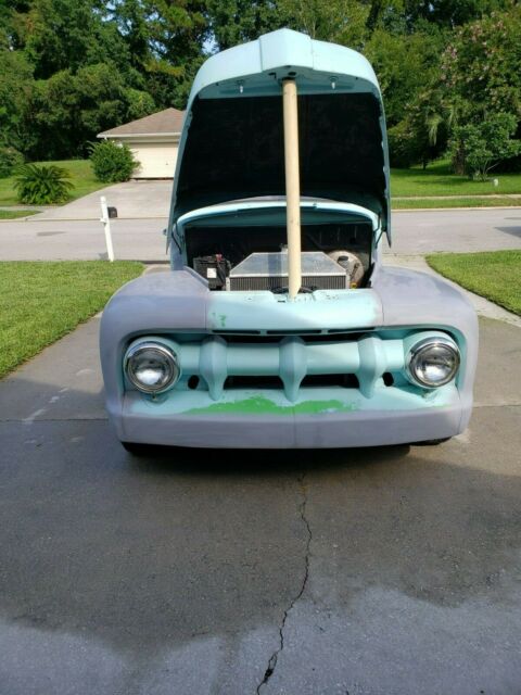1951 Blue Ford F-100 Standard Cab Pickup
