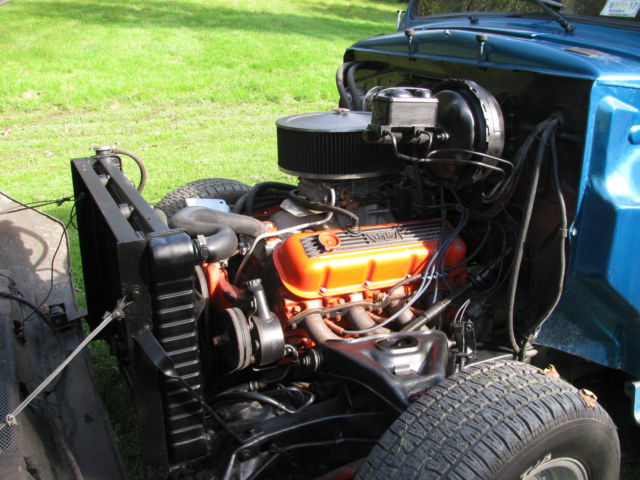 1951 Teal Ford F-100 pick up