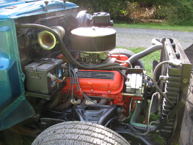 1951 Teal Ford F-100 pick up