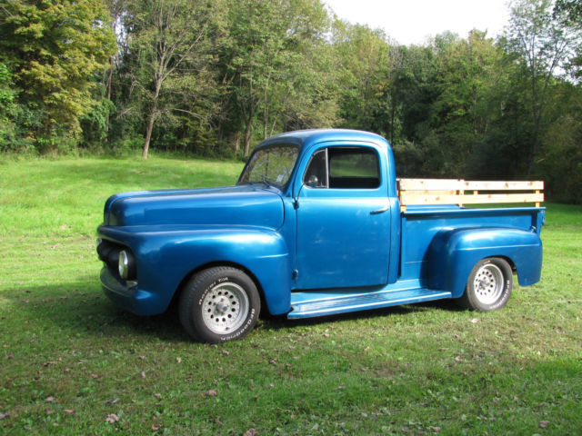 1951 Teal Ford F-100 pick up