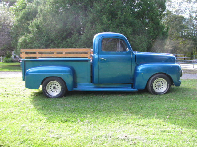 1951 Teal Ford F-100 pick up