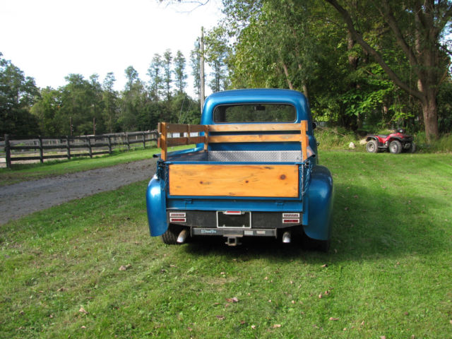 1951 Teal Ford F-100 pick up