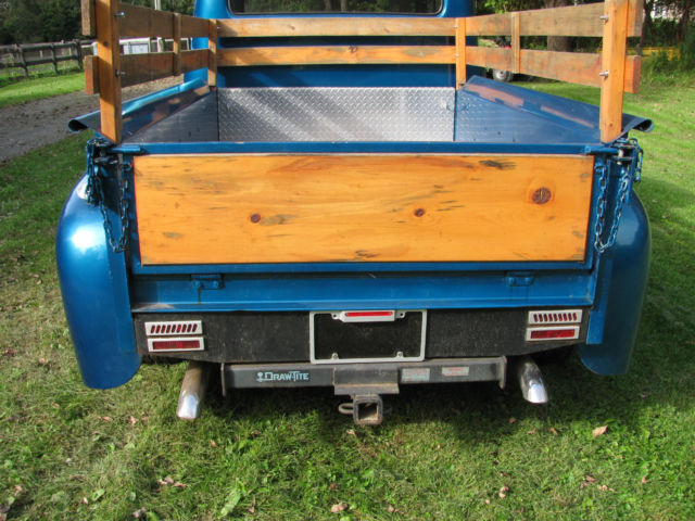 1951 Teal Ford F-100 pick up