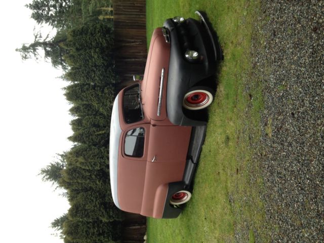 1951 Red and Black primer Ford F-100 panel