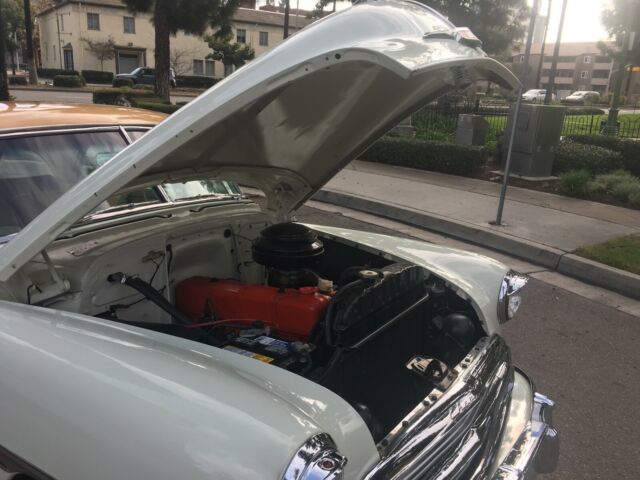 1951 Tan and butterscotch Chevrolet Fleetline Hardtop