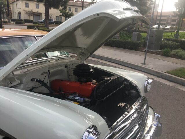 1951 Tan and butterscotch Chevrolet Fleetline Hardtop