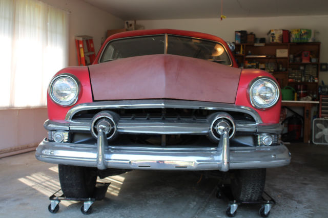 1951 Red Ford Other Coupe