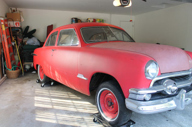 1951 Red Ford Other Coupe