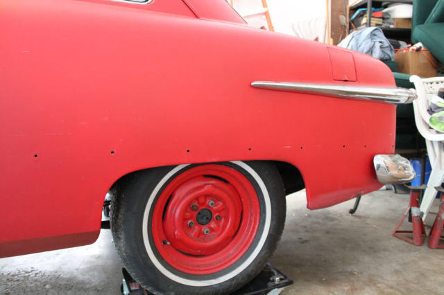 1951 Red Ford Other Coupe