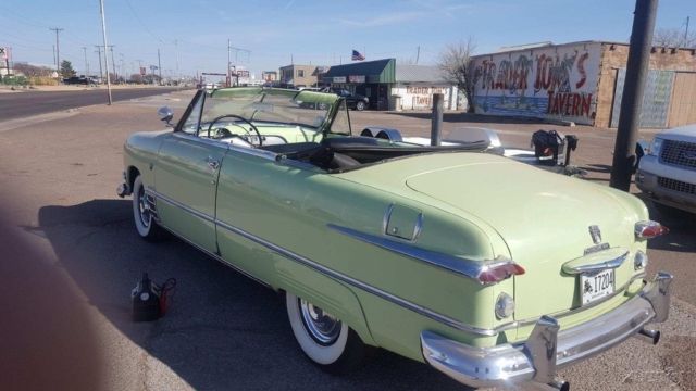 1951 Green Ford Convertible Convertible