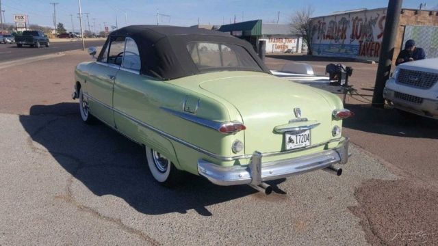 1951 Green Ford Convertible Convertible