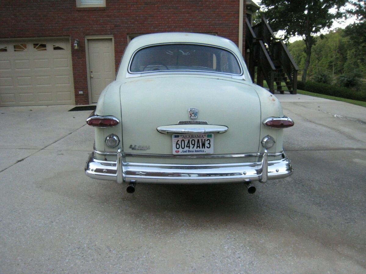 1951 Black Ford Customline Sedan